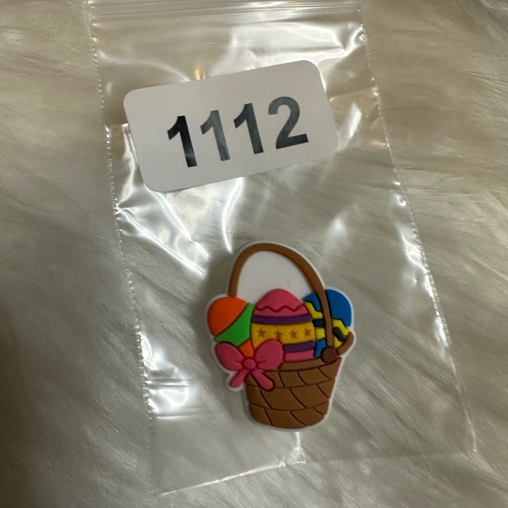 croc charm Colorful Easter Basket Charm